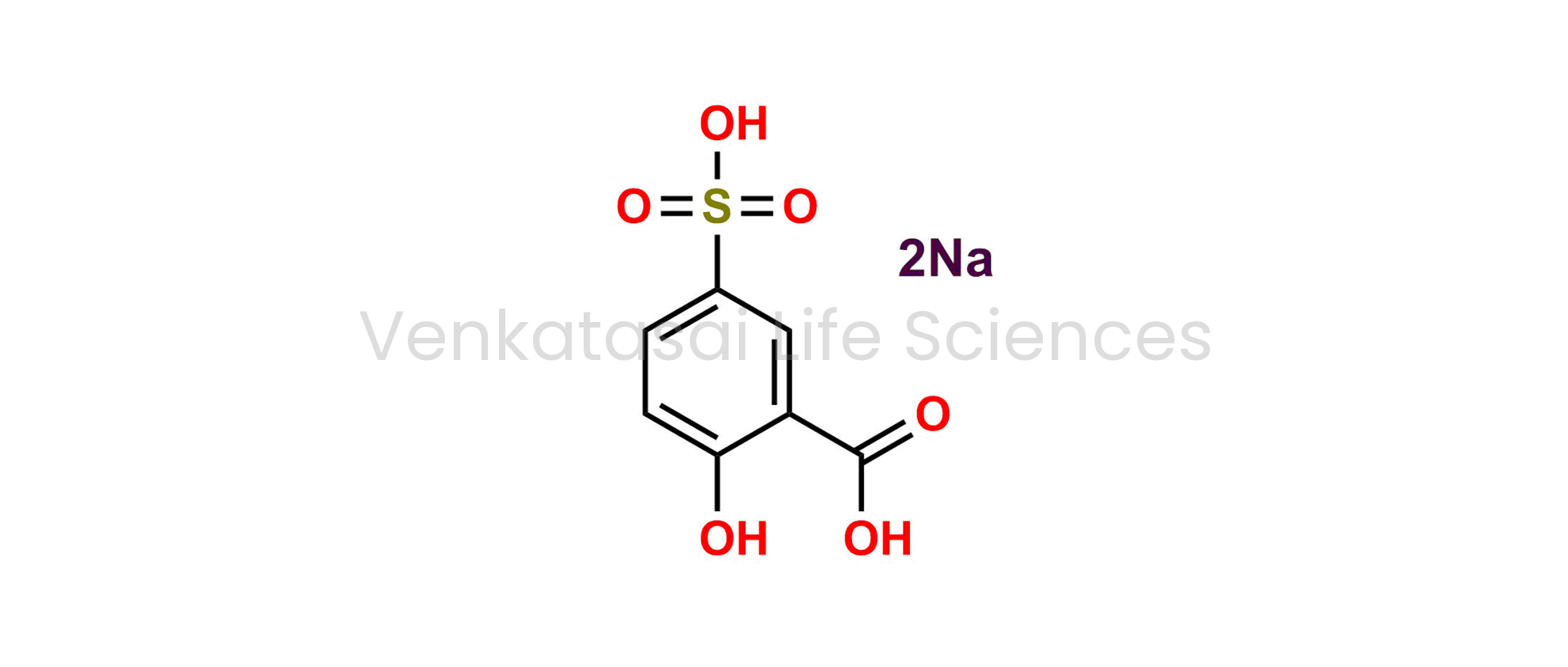 2-Hydroxy-5-sulfobenzoic acid, disodium salt