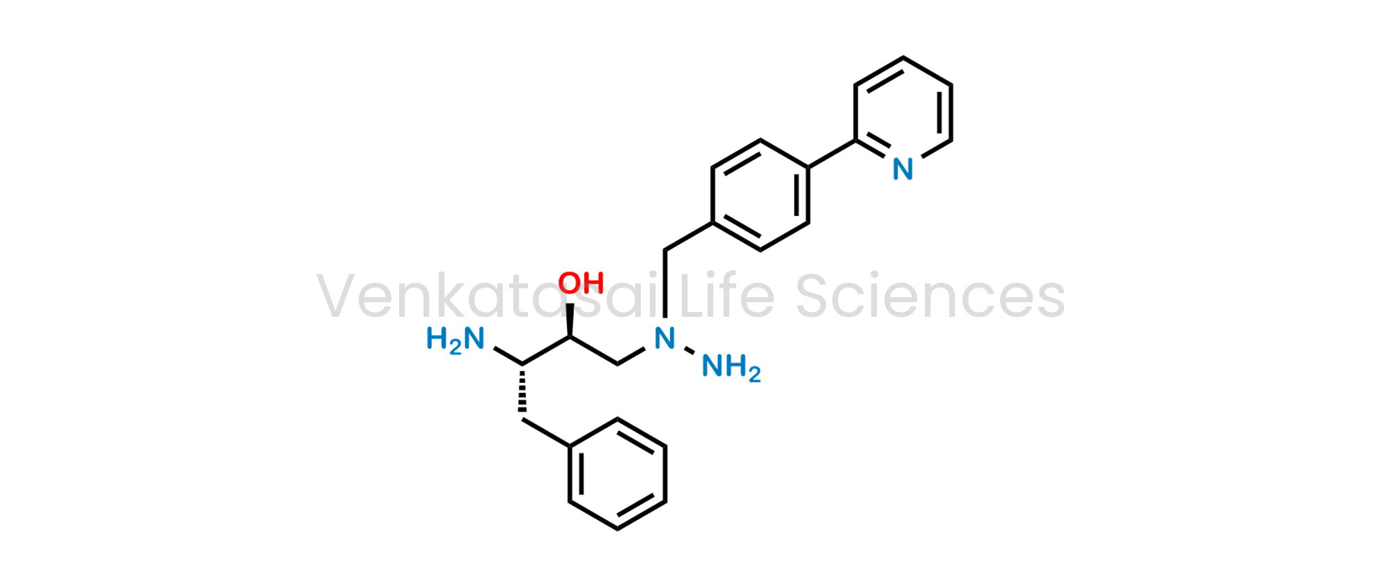 (2S,3S)-3-amino-4-phenyl-1-(1-(4-(pyridin-2-yl)benzyl)hydrazinyl)butan-2-ol