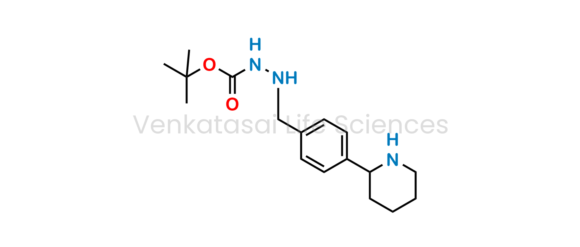 Tert-butyl 2-(4-(piperidin-2-yl)benzyl)hydrazine-1-carboxylate