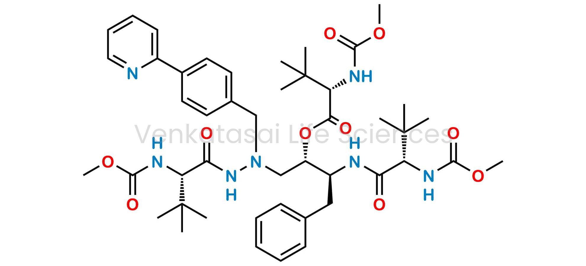 (5S,10S,11S,14S)-11-benzyl-5,14-di-tert-butyl-3,6,13,16-tetraoxo-8-(4-(pyridin-2-yl)benzyl)-2,17-dioxa-4,7,8,12,15-pentaazaoctadecan-10-yl (S)-2-((methoxycarbonyl)amino)-3,3-dimethylbutanoate