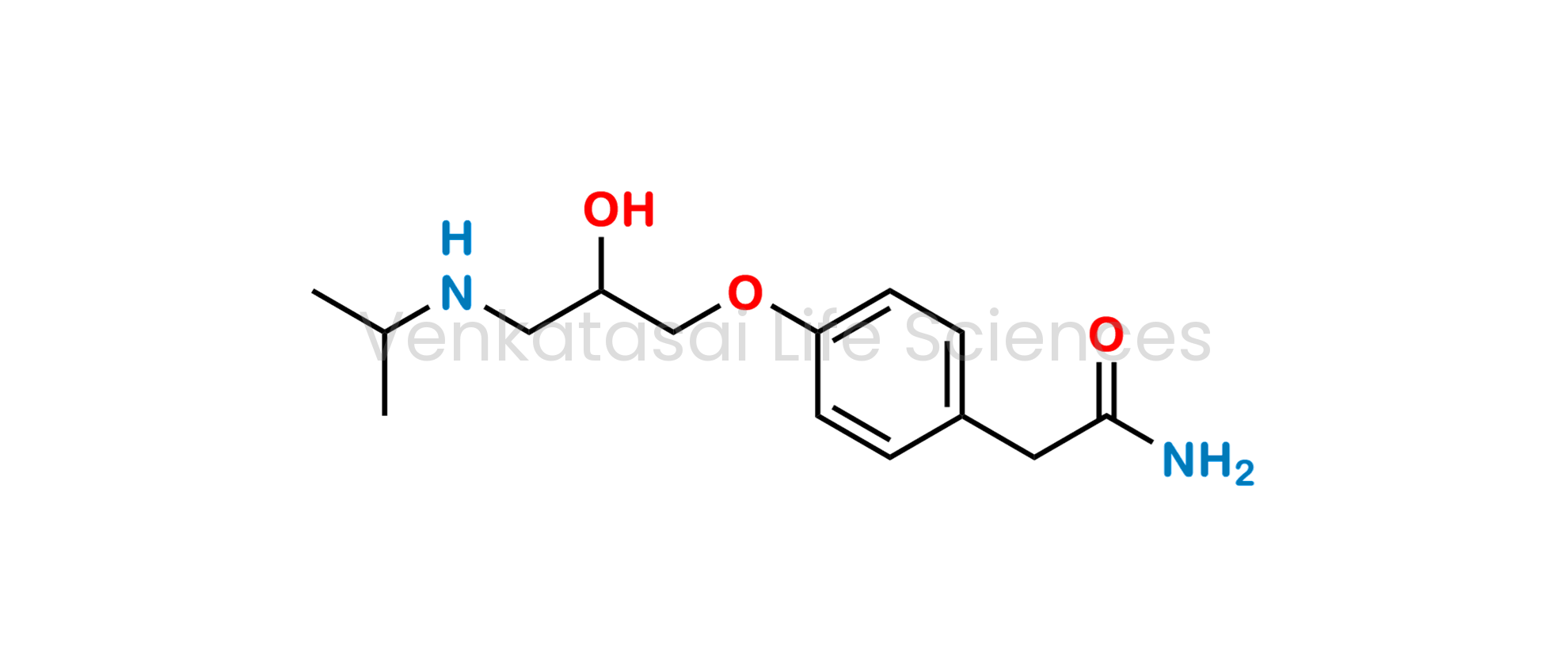 2-[4-[(2RS)-2-hydroxy-3-[(1-methylethyl)amino]propoxy]phenyl]acetamide ;