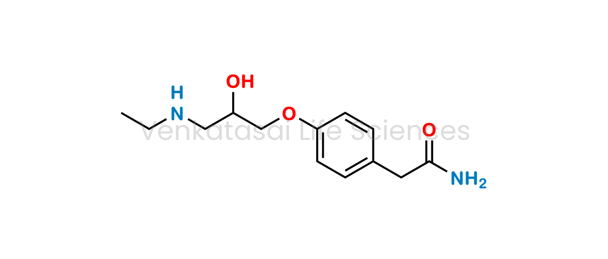 2-(4-(3-(Ethylamino)-2-hydroxypropoxy)phenyl)acetamide