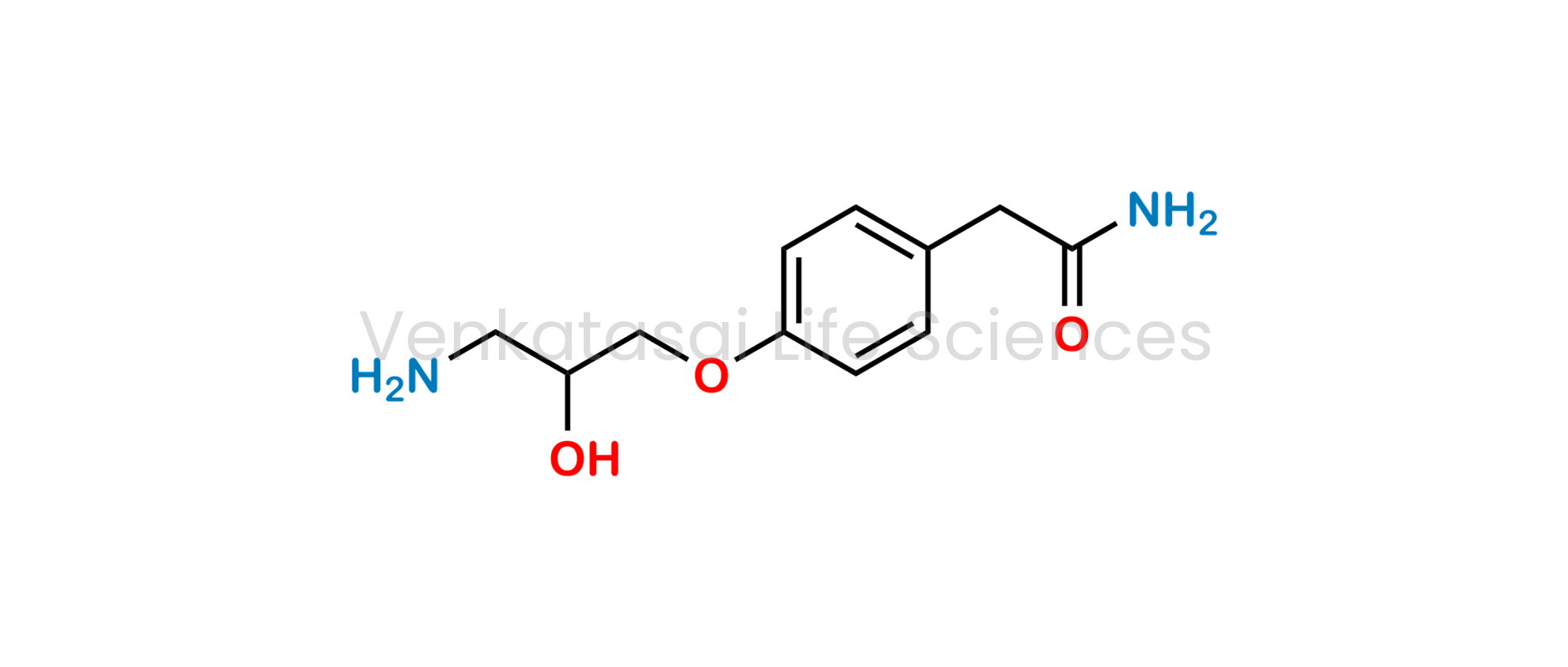 2-(4-(3-amino-2-hydroxypropoxy)phenyl)acetamide