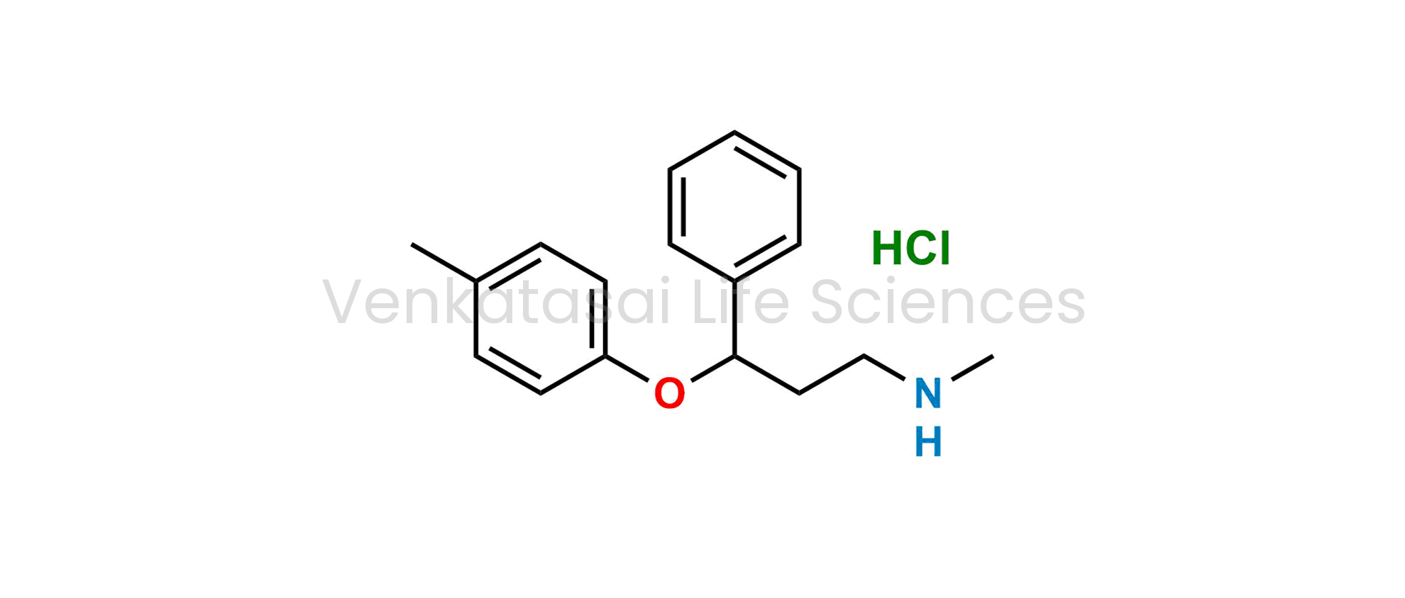 N-methyl-3-phenyl-3-(p-tolyloxy)propan-1-amine hydrochloride