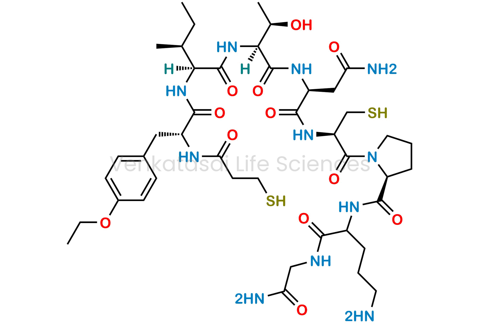 (2S)-N1-((2R)-1-((2S)-2-((5-amino-1-((2-amino-2-oxoethyl)amino)-1-oxopentan-2-yl)carbamoyl)pyrrolidin-1-yl)-3-mercapto-1-oxopropan-2-yl)-2-((2S,3R)-2-((2S,3S)-2-((R)-3-(4-ethoxyphenyl)-2-(3-mercaptopropanamido)propanamido)-3-methylpentanamido)-3-hydroxybu