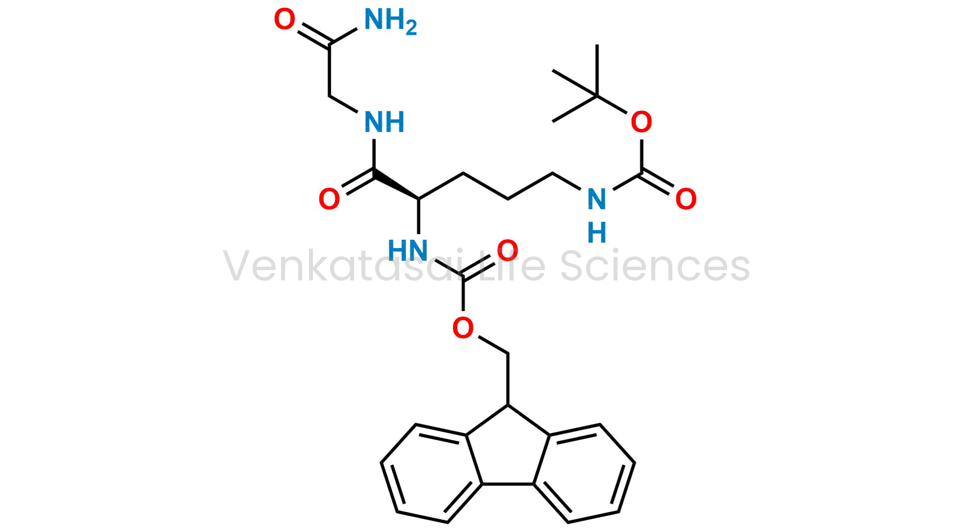 (9H-fluoren-9-yl)methyl tert-butyl (5-((2-amino-2-oxoethyl)amino)-5-oxopentane-1,4-diyl)(R)-dicarbamate