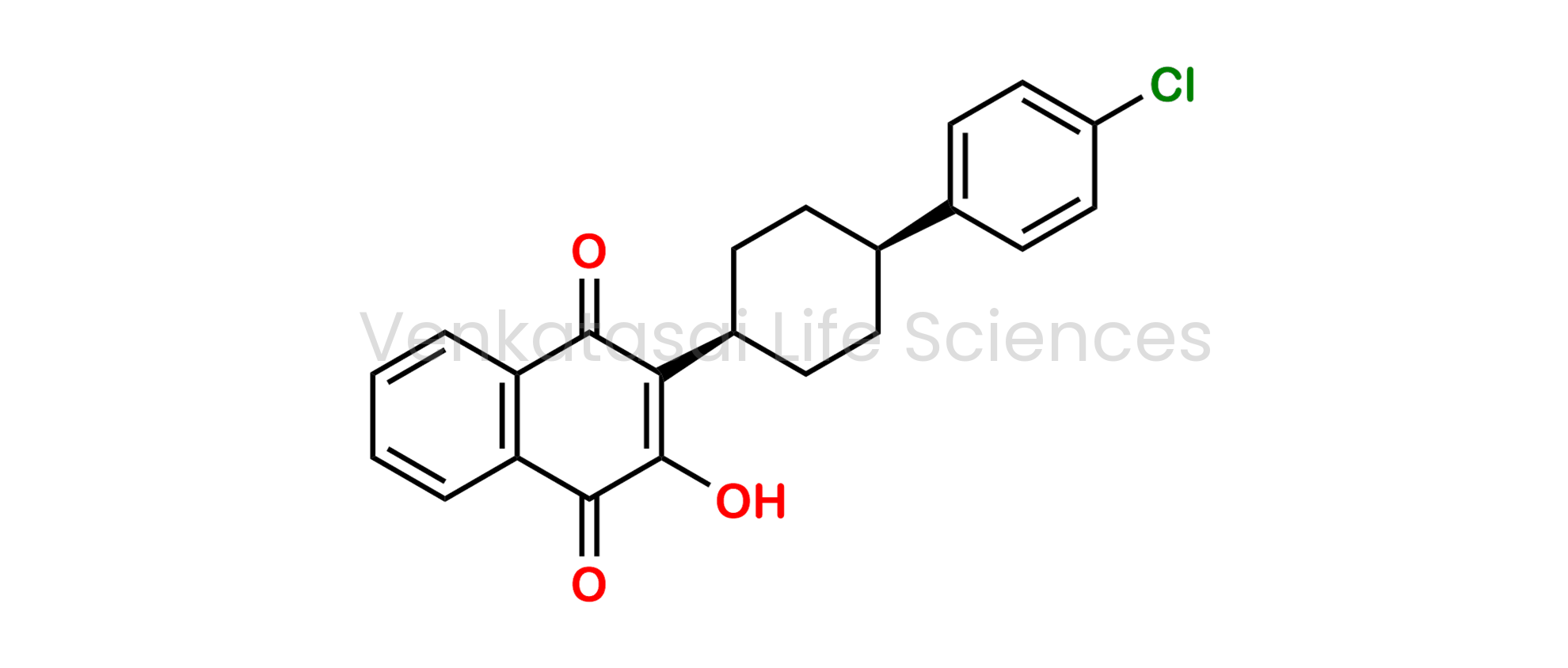 2[cis-4(4-chlorophenyl)cyclohexyl]3-hydroxynaphthalene1,4-dione
