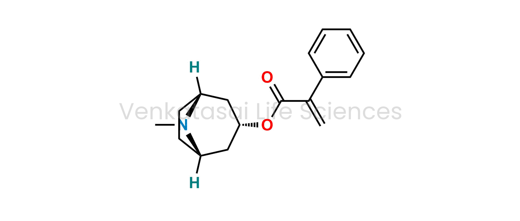 Apoatropine, 8-methyl-8-azabicyclo[3.2.1]octan-3-yl 2-phenylacrylate