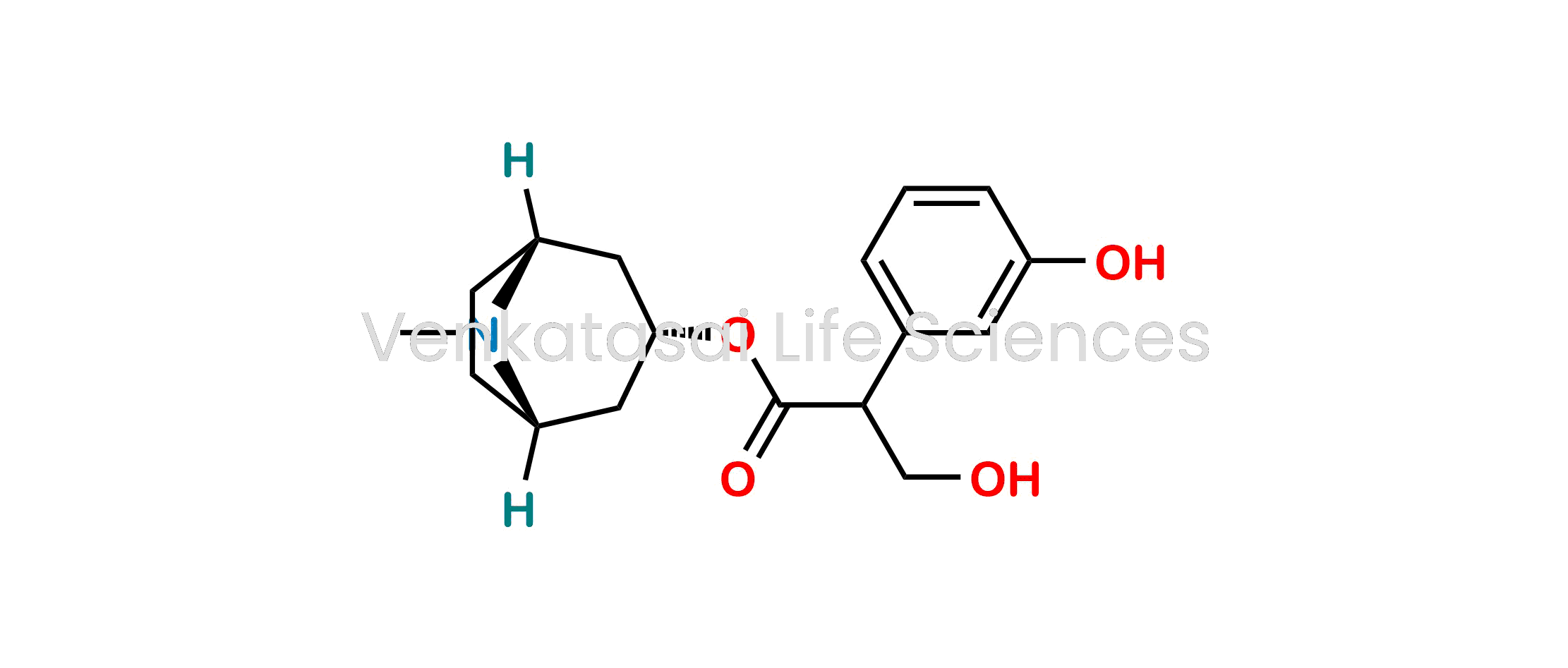 (1R,3r,5S)-8-methyl-8-azabicyclo[3.2.1]octan-3-yl 3-hydroxy-2-(3-hydroxyphenyl)propanoate