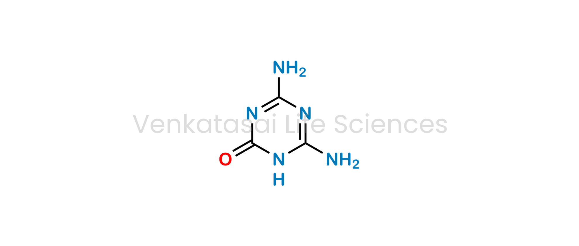 Ammeline ; 4,6-diamino-1,3,5-triazin-2(1H)-one