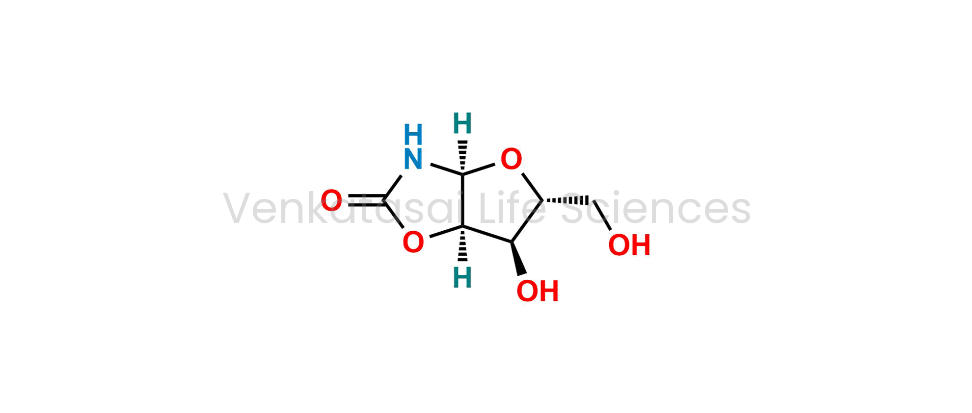 (3aS,5R,6R,6aR)-6-hydroxy-5-(hydroxymethyl)tetrahydrofuro[2,3-d]oxazol-2(3H)-one