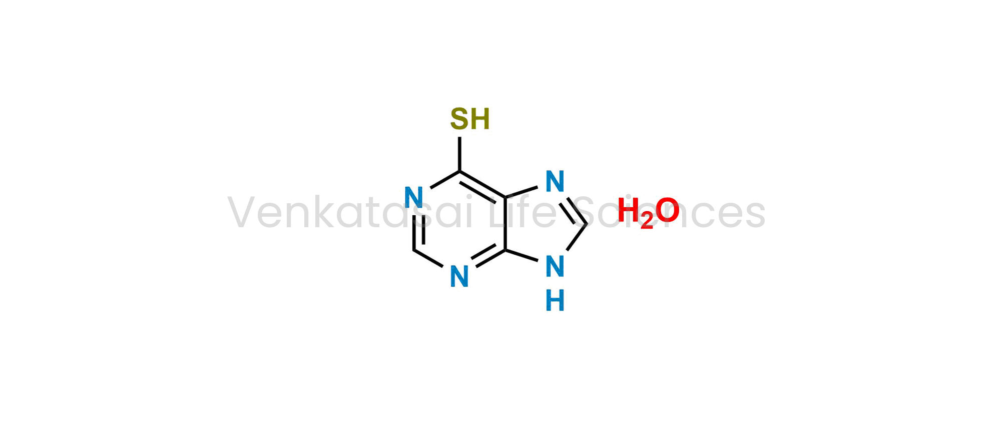 7H-purine-6-thiol hydrate (mercaptopurine)