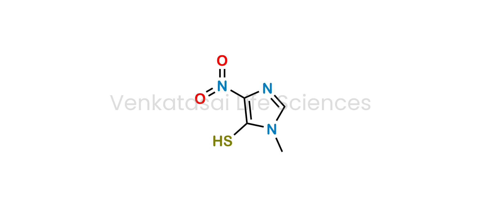 1-Methyl-4-nitro-1H-imidazole-5-thiol; 1-Methyl-4-nitro-imidazole-5-thiol ; 5-Mercapto-1-methyl-4-nitroimidazole