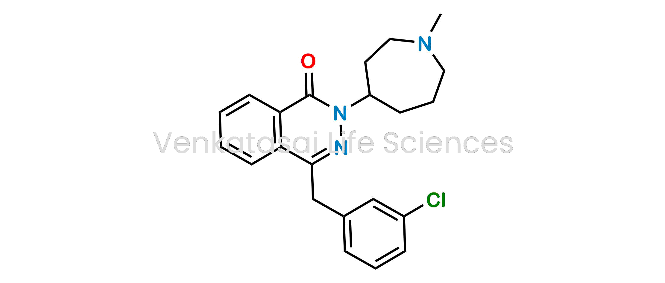4-[(3-Chlorophenyl)methyl]-2-(hexahydro-1-methyl-1H-azepin-4-yl)-1(2H)-phthalazinone