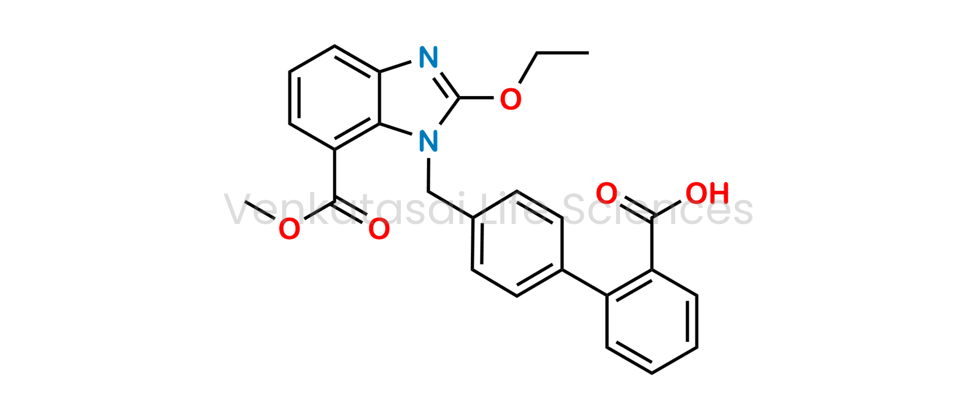 4'-((2-Ethoxy-7-(methoxycarbonyl)-1H-benzo[d]imidazol-1-yl)methyl)-[1,1'-biphenyl]-2-carboxylic acid
