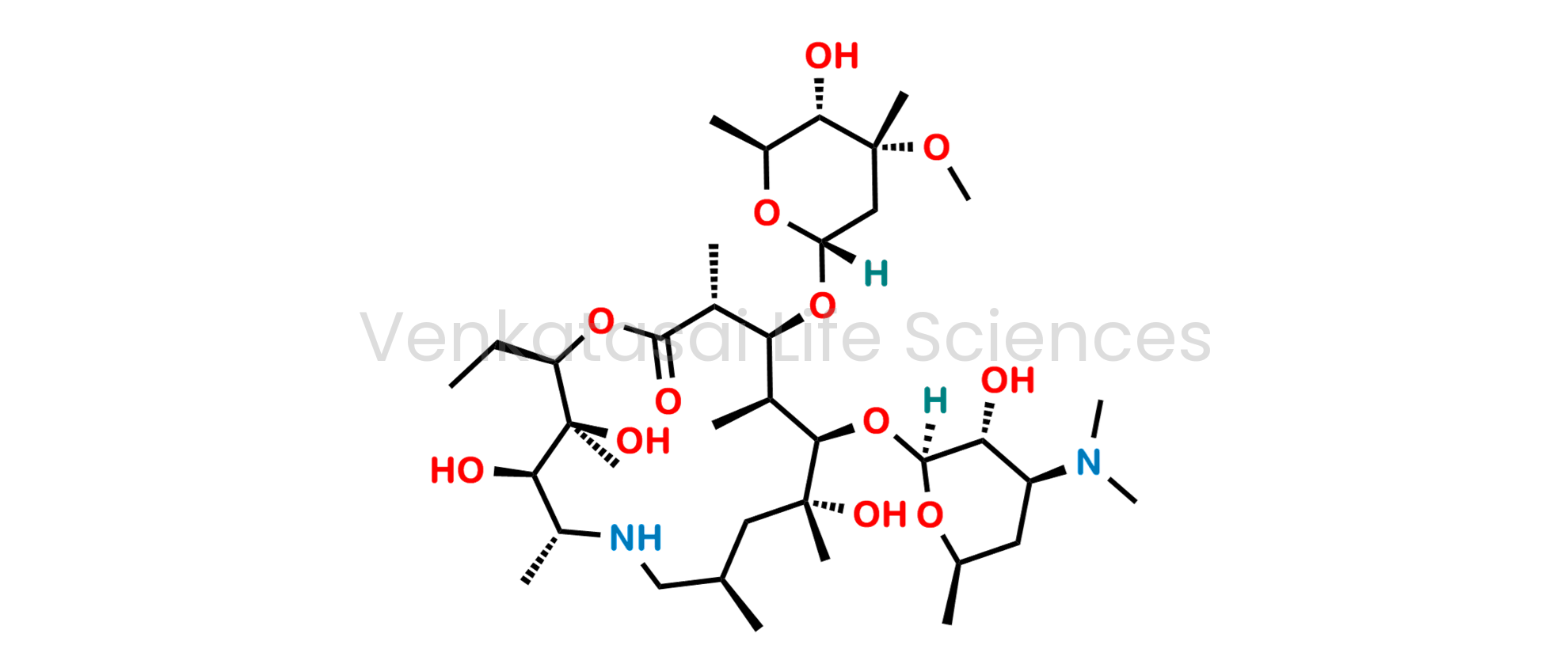 9-Deoxo-9a-aza-9a-homo Erythromycin A