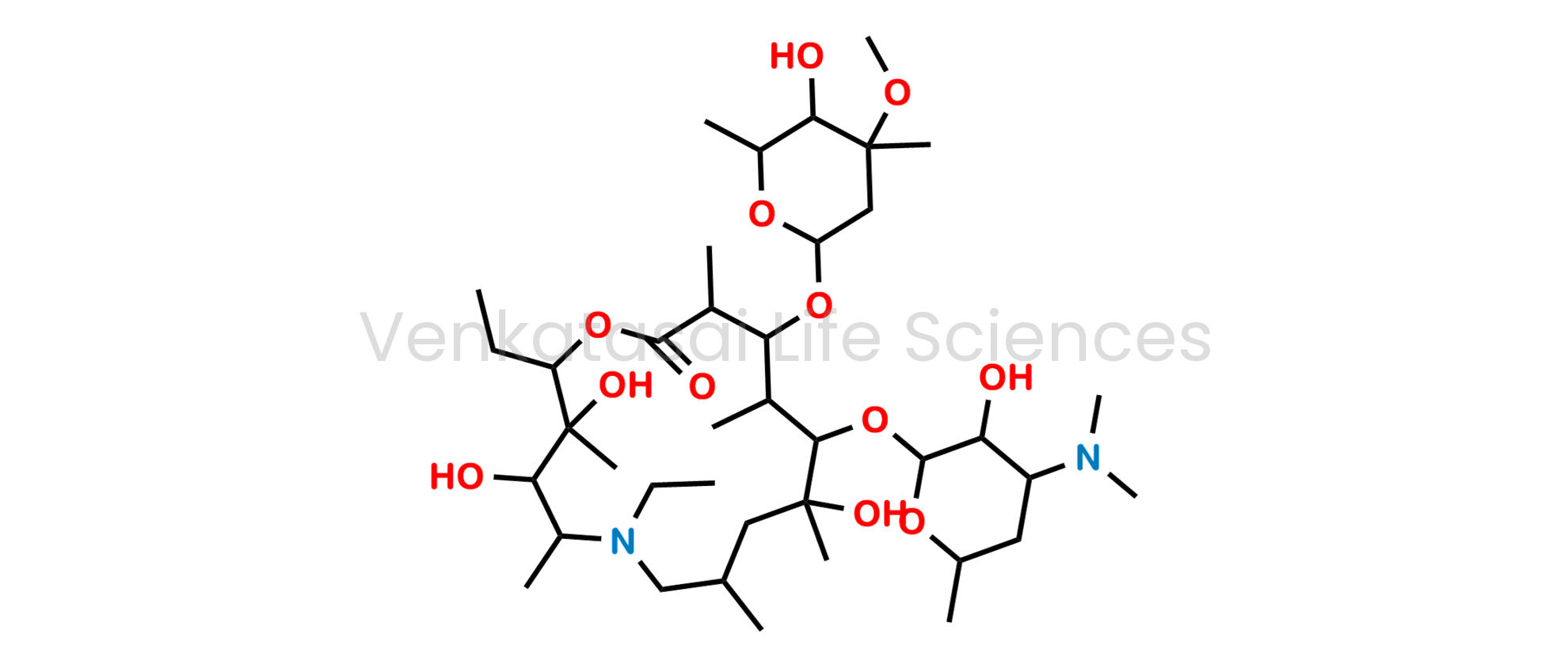 11-((4-(dimethylamino)-3-hydroxy-6-methyltetrahydro-2H-pyran-2-yl)oxy)-2,6-diethyl-3,4,10-trihydroxy-13-((5-hydroxy-4-methoxy-4,6-dimethyltetrahydro-2H-pyran-2-yl)oxy)-3,5,8,10,12,14-hexamethyl-1-oxa-6-azacyclopentadecan-15-one