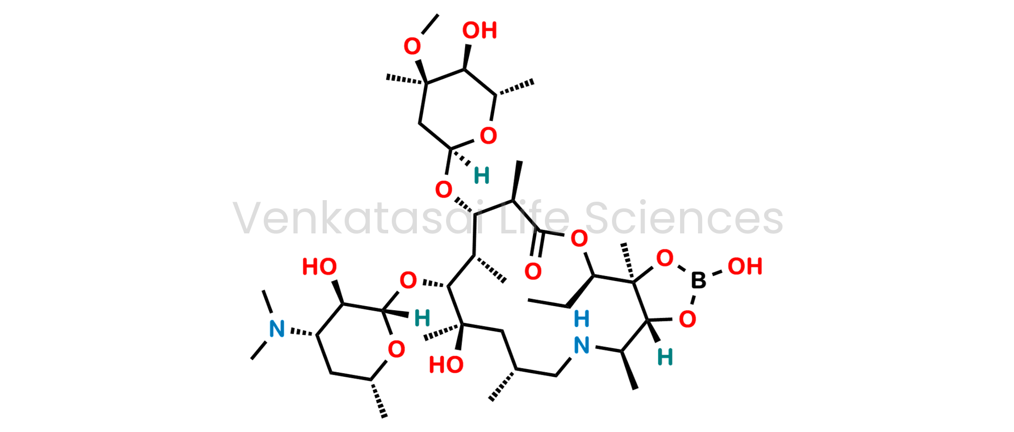 (3aS,4R,7R,8S,9S,10R,11R,13R,16R,16aR)-10-(((2S,3R,4S,6R)-4-(dimethylamino)-3-hydroxy-6-methyltetrahydro-2H-pyran-2-yl)oxy)-4-ethyl-2,11-dihydroxy-8-(((2R,4R,5S,6S)-5-hydroxy-4-methoxy-4,6-dimethyltetrahydro-2H-pyran-2-yl)oxy)-3a,7,9,11,13,16-hexamethyldo