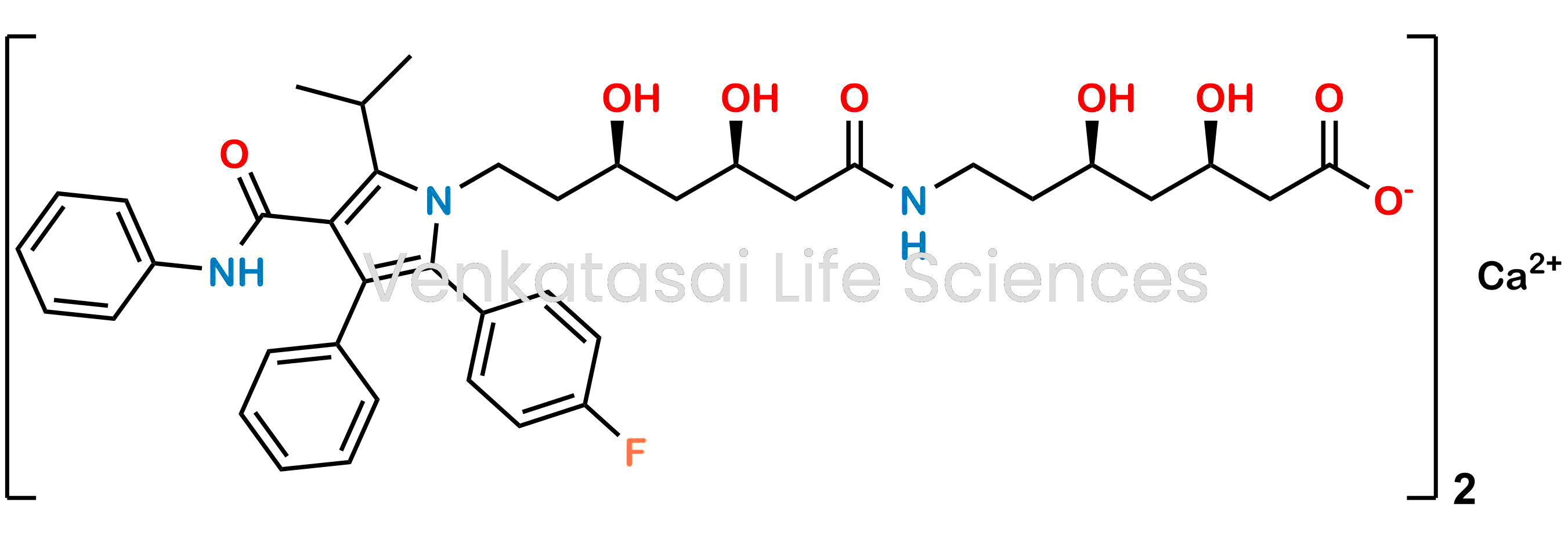 (3R,5R)-7-[(3R,5R)-7-[2-(4-fluorophenyl)-3-phenyl-4-(phenylcarbamoyl)-5-(propan-2-yl)-1H-pyrrol-1-yl]-3,5-dihydroxyheptanamido]-3,5-dihydroxyheptanoic acid Calcium salt (as per EP)