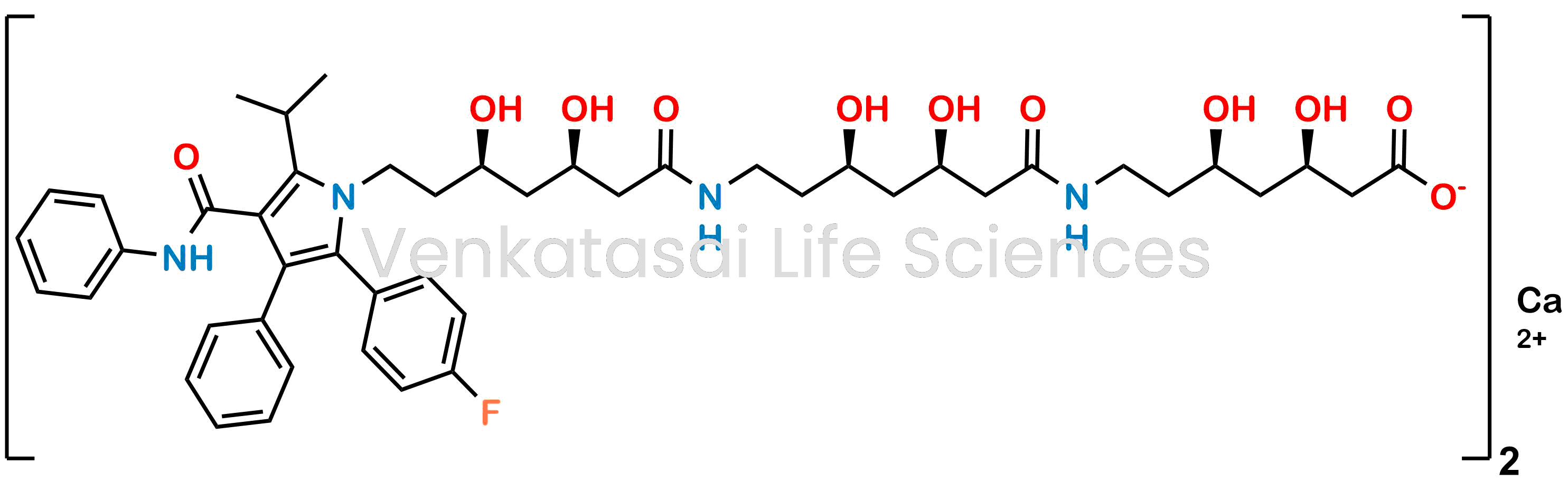 ((3R,5R)-7-((3R,5R)-7-((3R,5R)-7-(2-(4-fluorophenyl)-5-isopropyl-3-phenyl-4-(phenylcarbamoyl)-1H-pyrrol-1-yl)-3,5-dihydroxyheptanamido)-3,5-dihydroxyheptanamido)-3,5-dihydroxyheptanoate) calcium salt