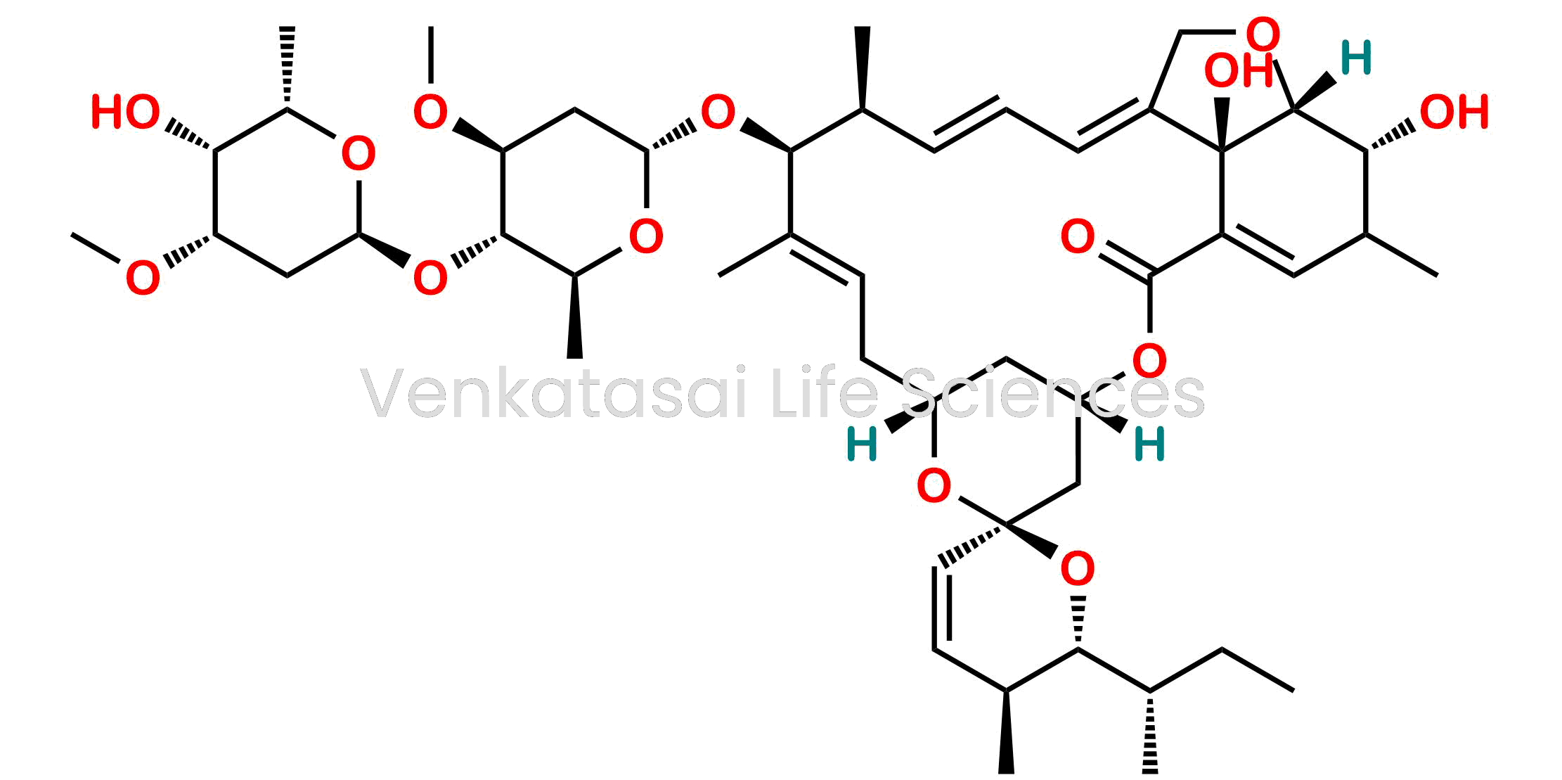 (2R,3S,4'S,6S,8'R,10'E,12'S,13'S,16'E,20'R,21'R,24'R)-2-[(2S)-butan-2-yl]-21',24'-dihydroxy-12'-[(2R,4S,5S,6S)-5-[(2S,4S,5R,6S)-5-hydroxy-4-methoxy-6-methyloxan-2-yl]oxy-4-methoxy-6-methyloxan-2-yl]oxy-3,11',13',22'-tetramethylspiro[2,3-dihydropyran-6,6'-