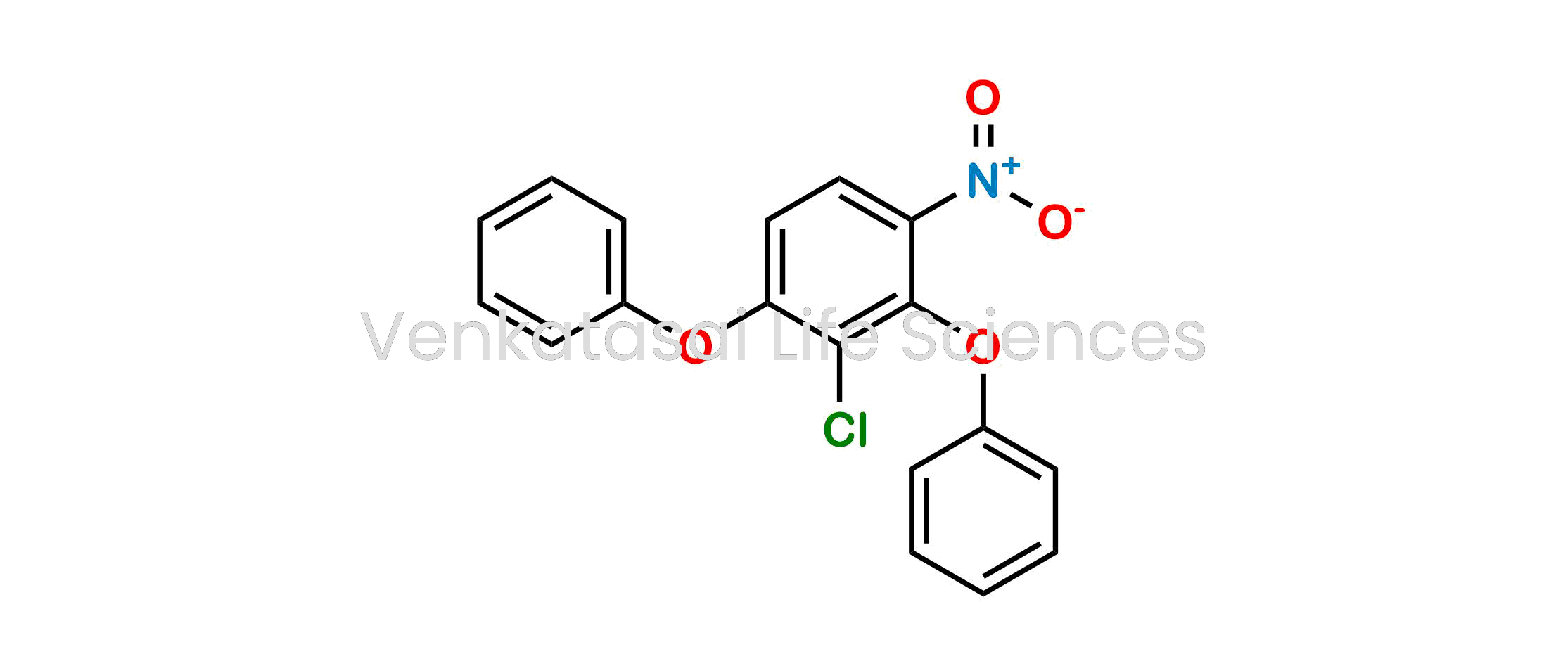 ((2-Chloro-4-nitro-1,3-phenylene)bis(oxy))dibenzene