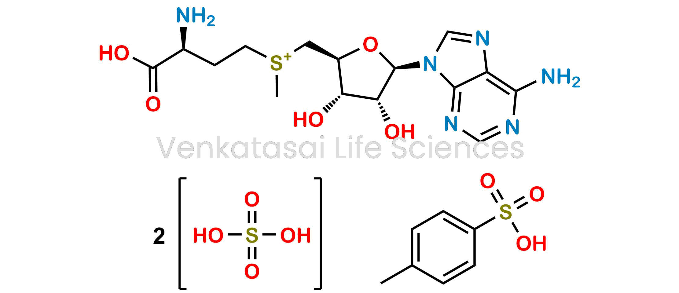 ?(3S)-5?-[(3-Amino-3-carboxypropyl)methylsulfonio]-5?-deoxy adenosine, disulfate-methylbenzenesulfonate