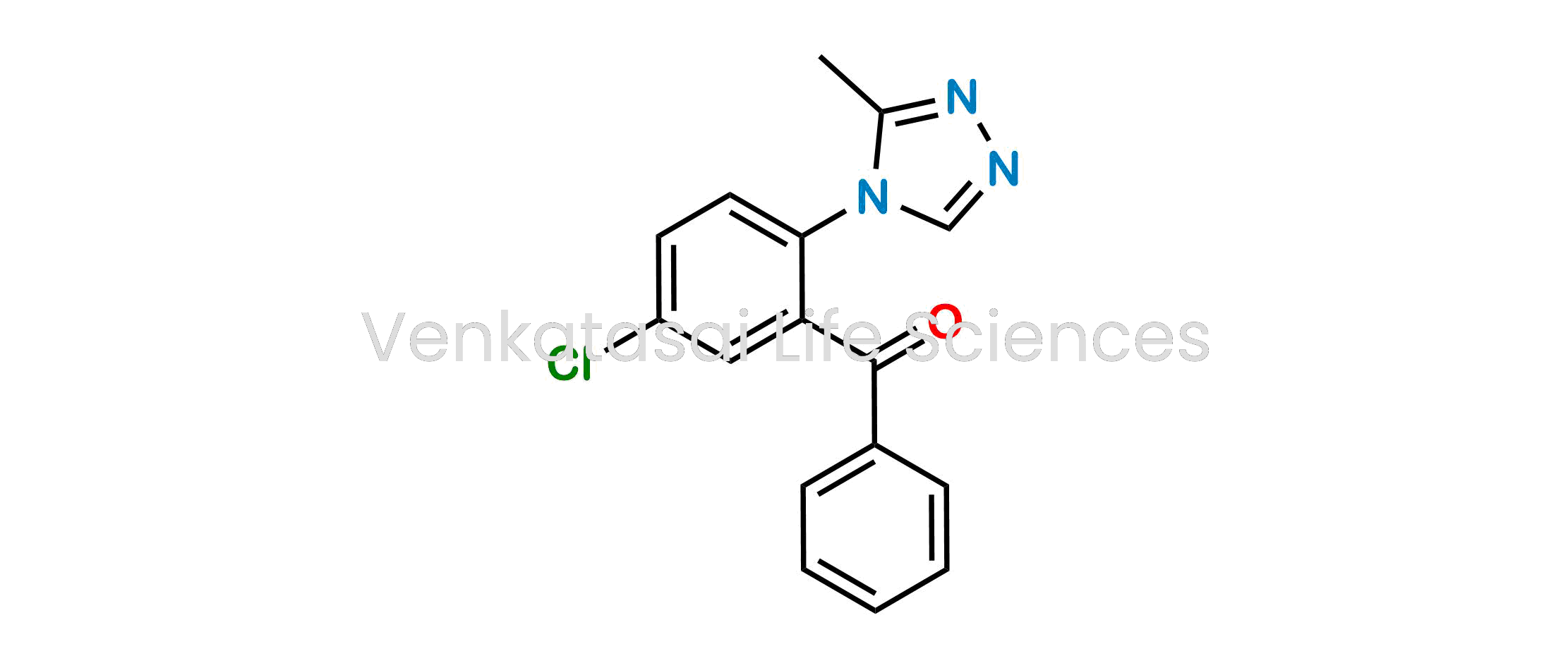 [5-Chloro-2-[3-methyl-4H-1,2,4-triazol-4-yl]phenyl]phenylmethanone (as per EP)