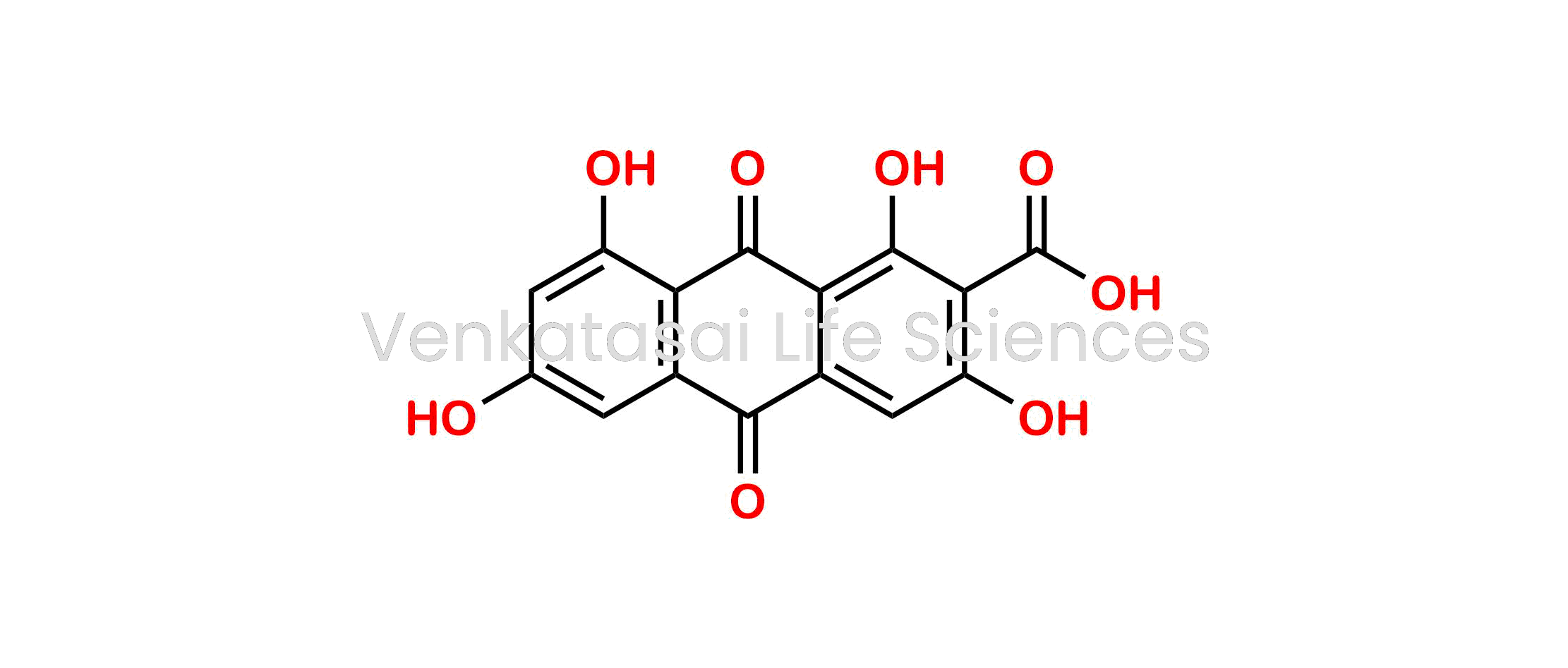 1,3,6,8-Tetrahydroxy-9,10-dioxo-9,10-dihydroanthracene-2-carboxylic acid