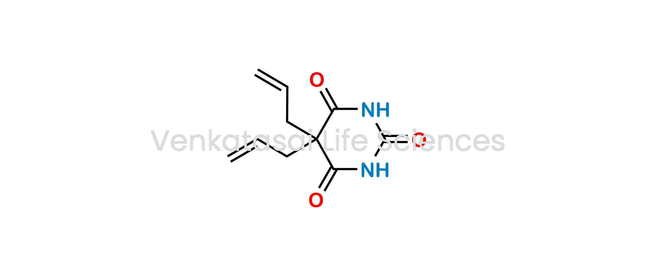 5,5-diallyl-barbituric acid
