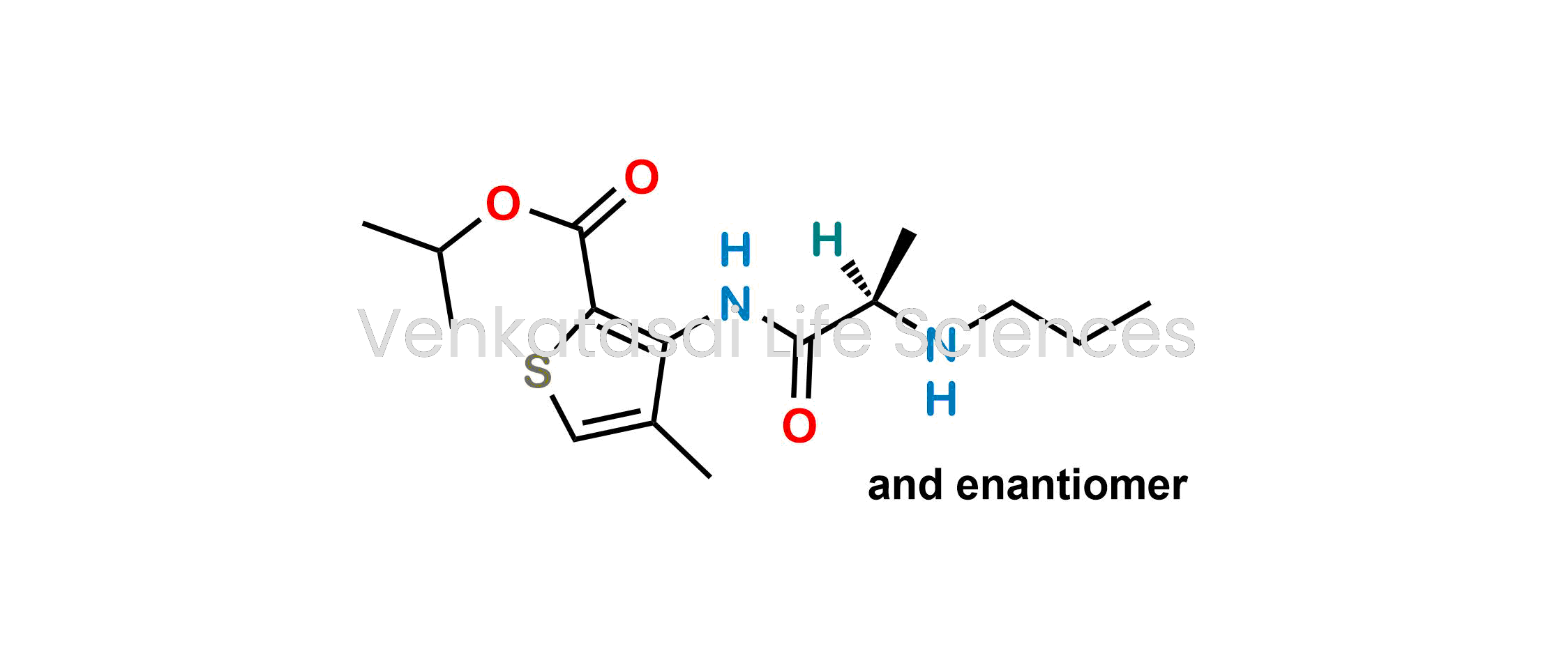 1-Methylethyl 4-methyl-3-[[(2RS)-2-(propylamino)propanoyl]amino]thiophene-2-carboxylate (as per EP)