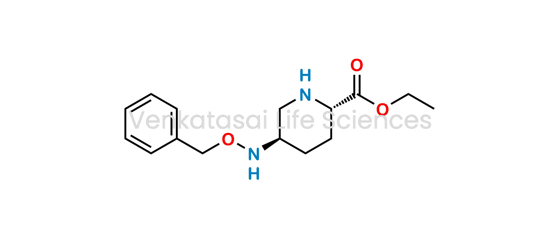 Ethyl (2R,5S)-5-((benzyloxy)amino)piperidine-2-carboxylate