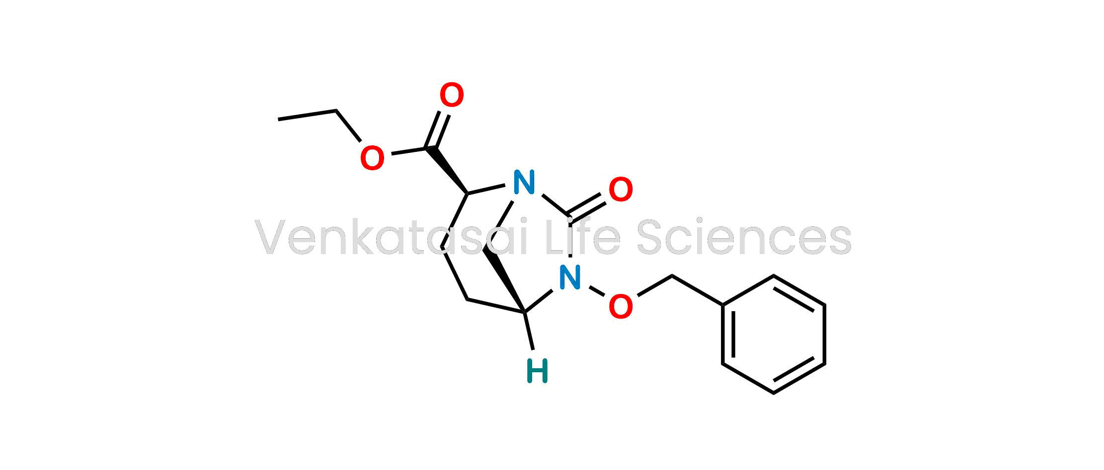 Ethyl (2S,5R)-7-oxo-6-(phenylmethoxy)-1,6-diazabicyclo[3.2.1]octane-2-carboxylate