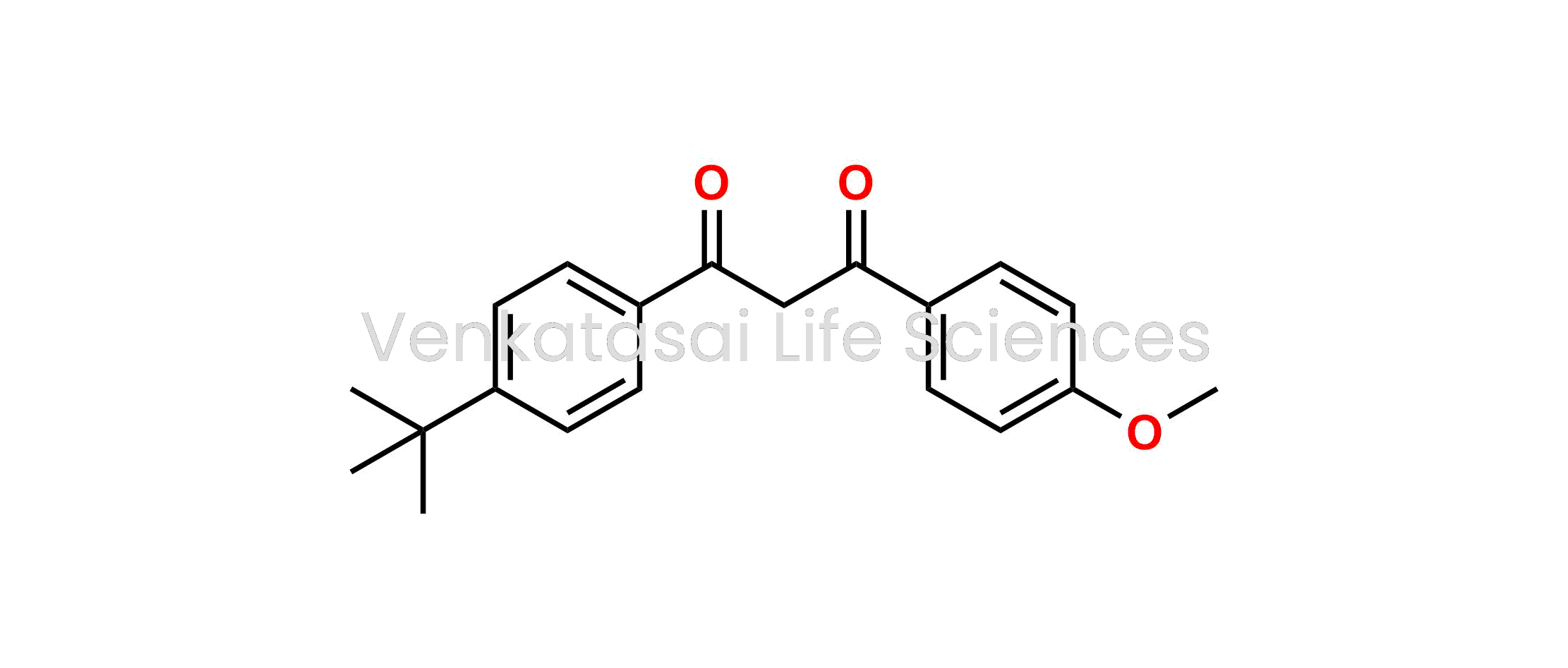 1-(p-Tert-Butylphenyl)-3-(p-methoxyphenyl)-1,3-propanedione (as per USP)