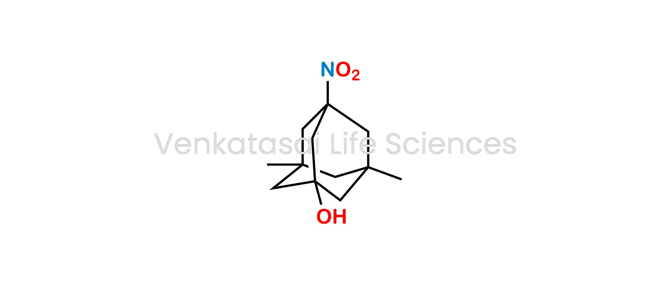 (1s,3R,5S,7r)-3,5-dimethyl-7-nitroadamantan-1-ol ; 1-Nitro-7-Hydroxy-3,5-dimethyladamantane