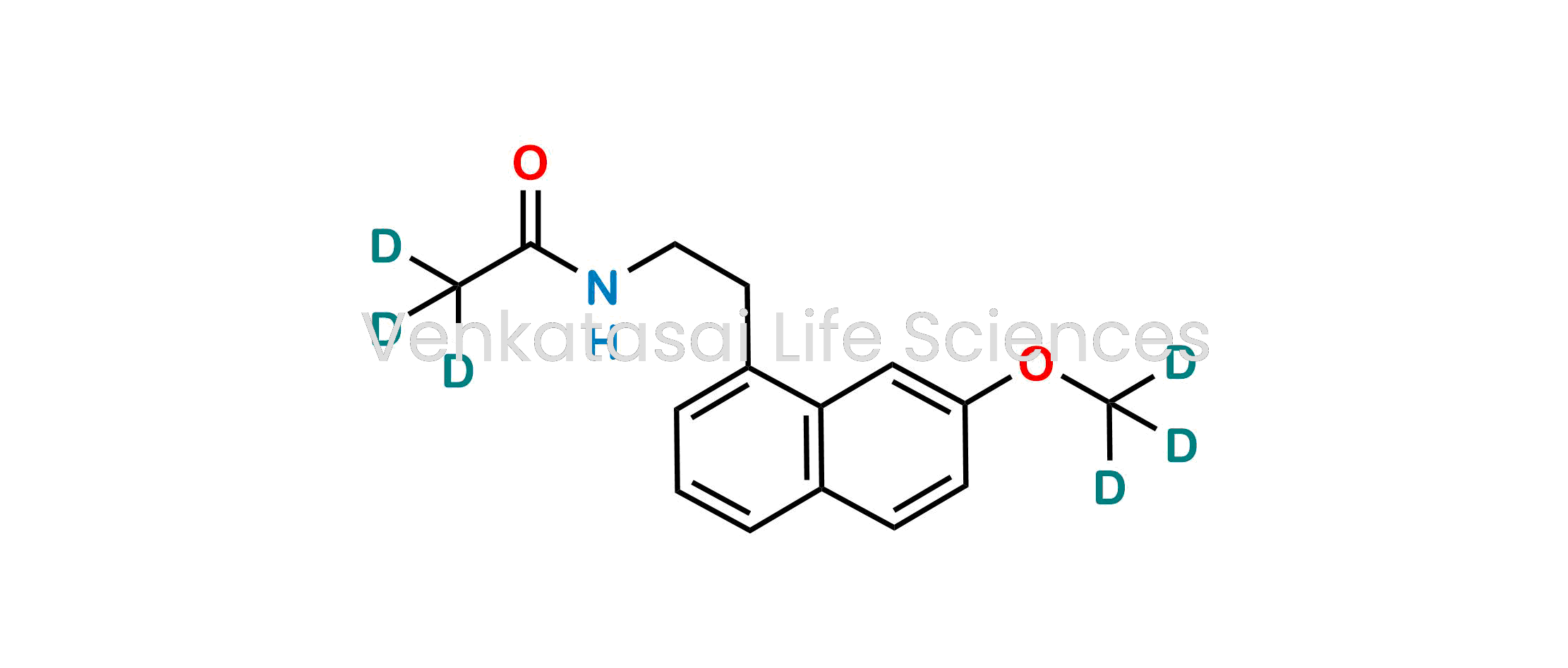 N-(2-(7-methoxynaphthalen-1-yl)ethyl)acetamide-2,2,2-d3