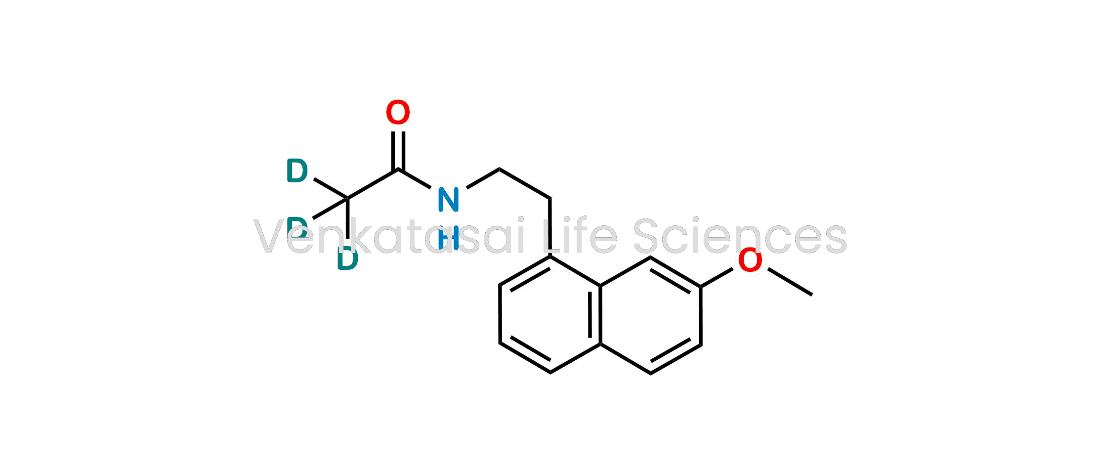 N-(2-(7-(methoxy-d3)naphthalen-1-yl)ethyl)acetamide-2,2,2-d3