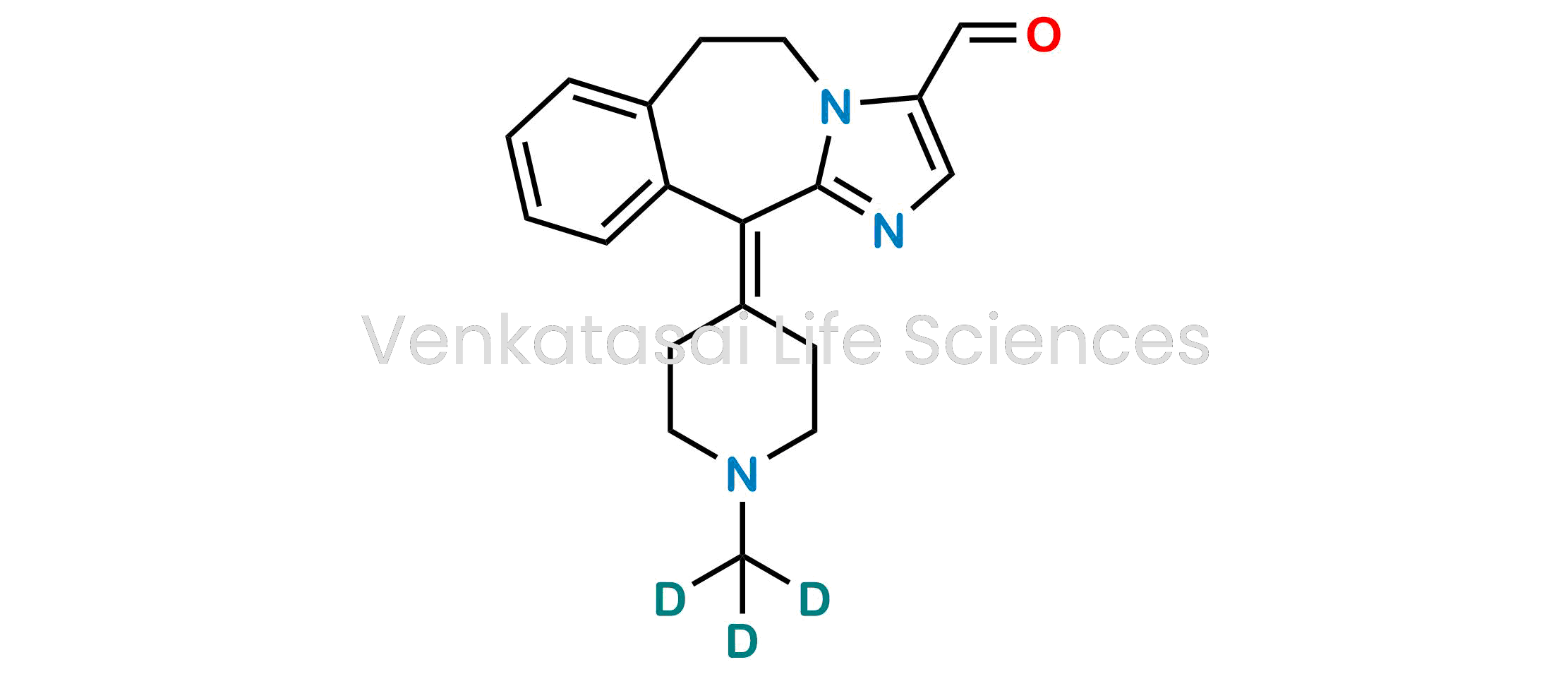 ?6,11-Dihydro-11-[1-(methyl-d3)-4-piperidinylidene]-5H-imidazo[2,1-b][3]benzazepine-3-carboxaldehyde