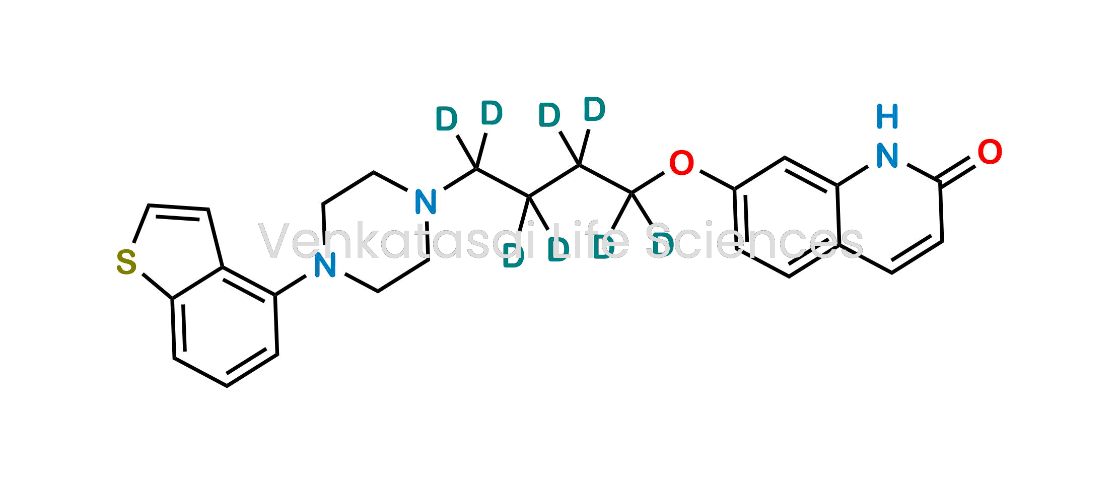 7-(4-(4-(benzo[b]thiophen-4-yl)piperazin-1-yl)butoxy-1,1,2,2,3,3,4,4-d8)quinolin-2(1H)-one