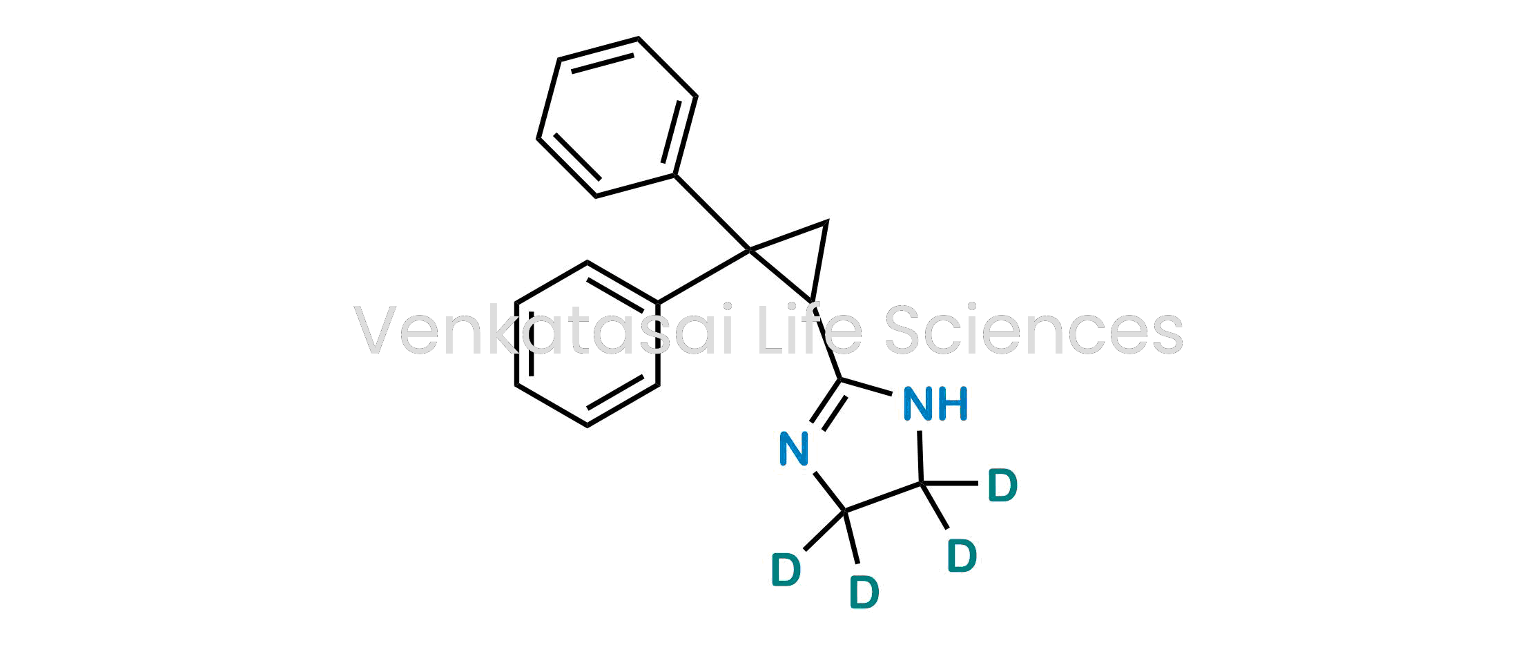 2-(2,2-Diphenylcyclopropyl)-4,5-dihydro-1H-imidazole-4,4,5,5-d4