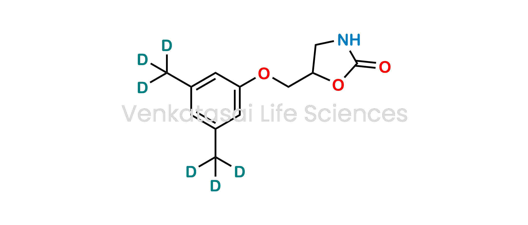 5-((3,5-bis(methyl-d3)phenoxy)methyl)oxazolidin-2-one
