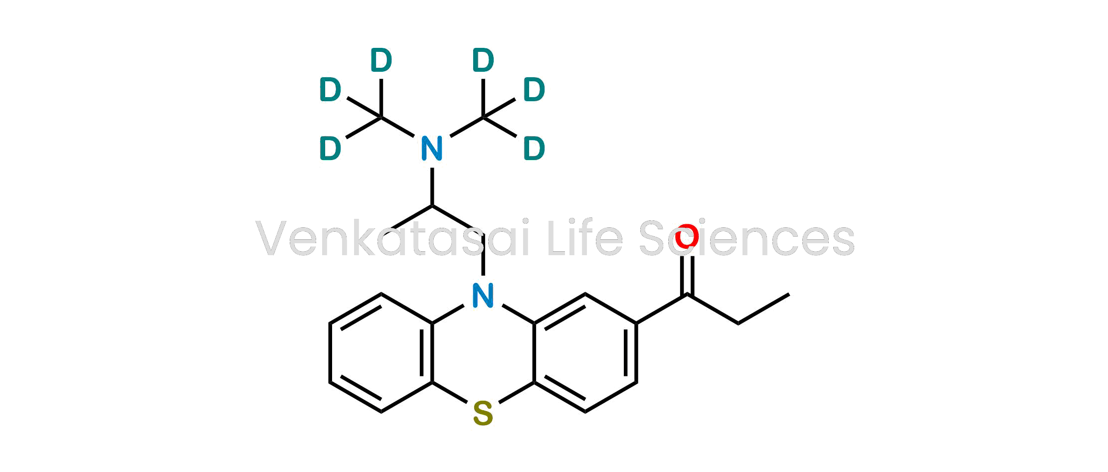 1-(10-(2-(bis(methyl-d3)amino)propyl)-10H-phenothiazin-2-yl)propan-1-one