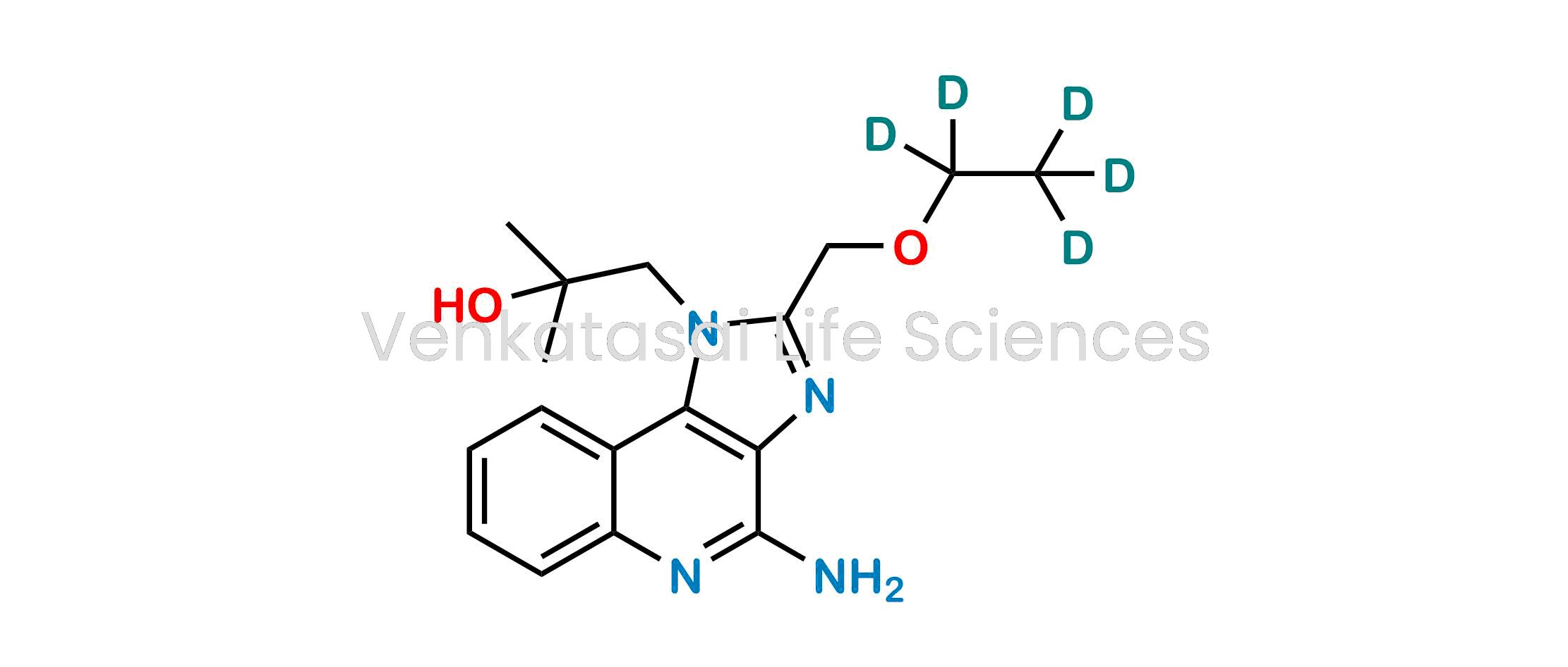 1-(4-amino-2-((ethoxy-d5)methyl)-1H-imidazo[4,5-c]quinolin-1-yl)-2-methylpropan-2-ol