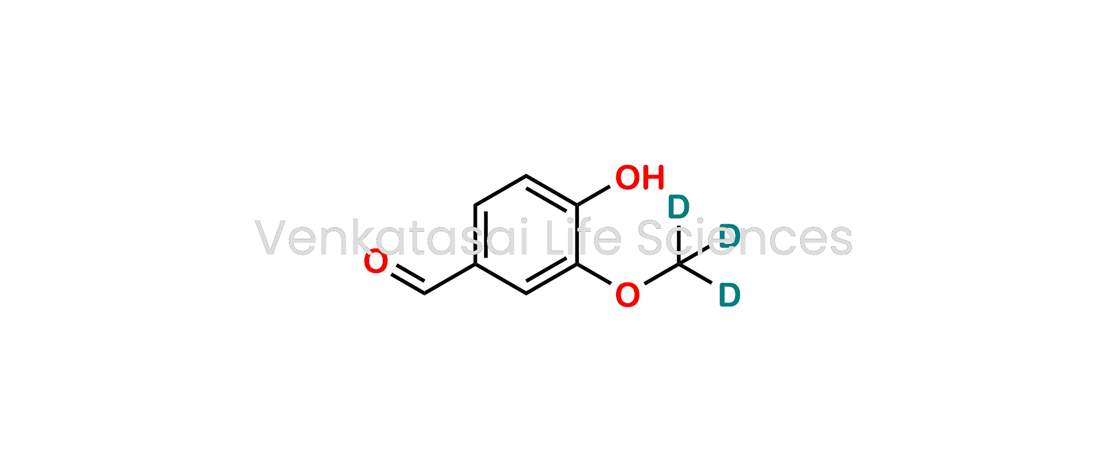 4-Hydroxy-3-(methoxy-d3)benzaldehyde; Benzaldehyde, 4-hydroxy-3-(methoxy-d3)-