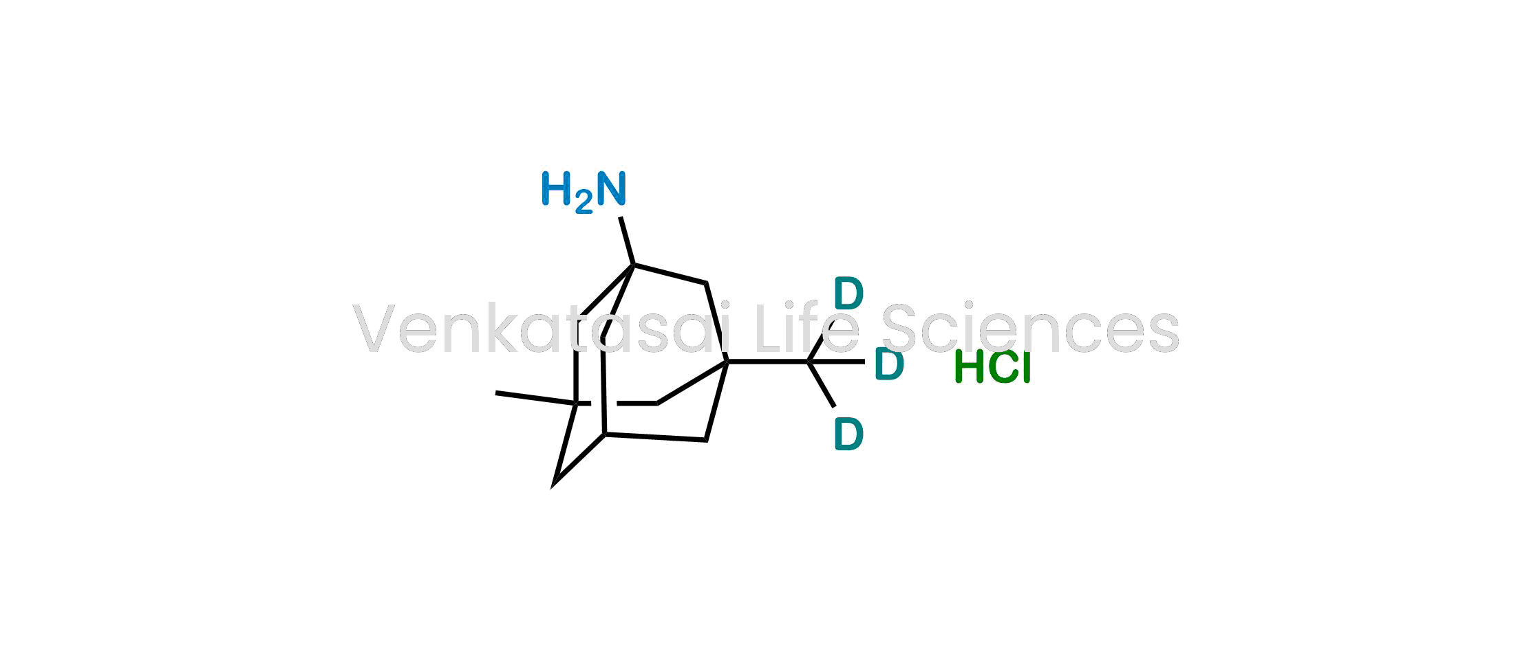 (1S,3R,5S,7S)-3-methyl-5-(methyl-d3)adamantan-1-amine hydrochloride