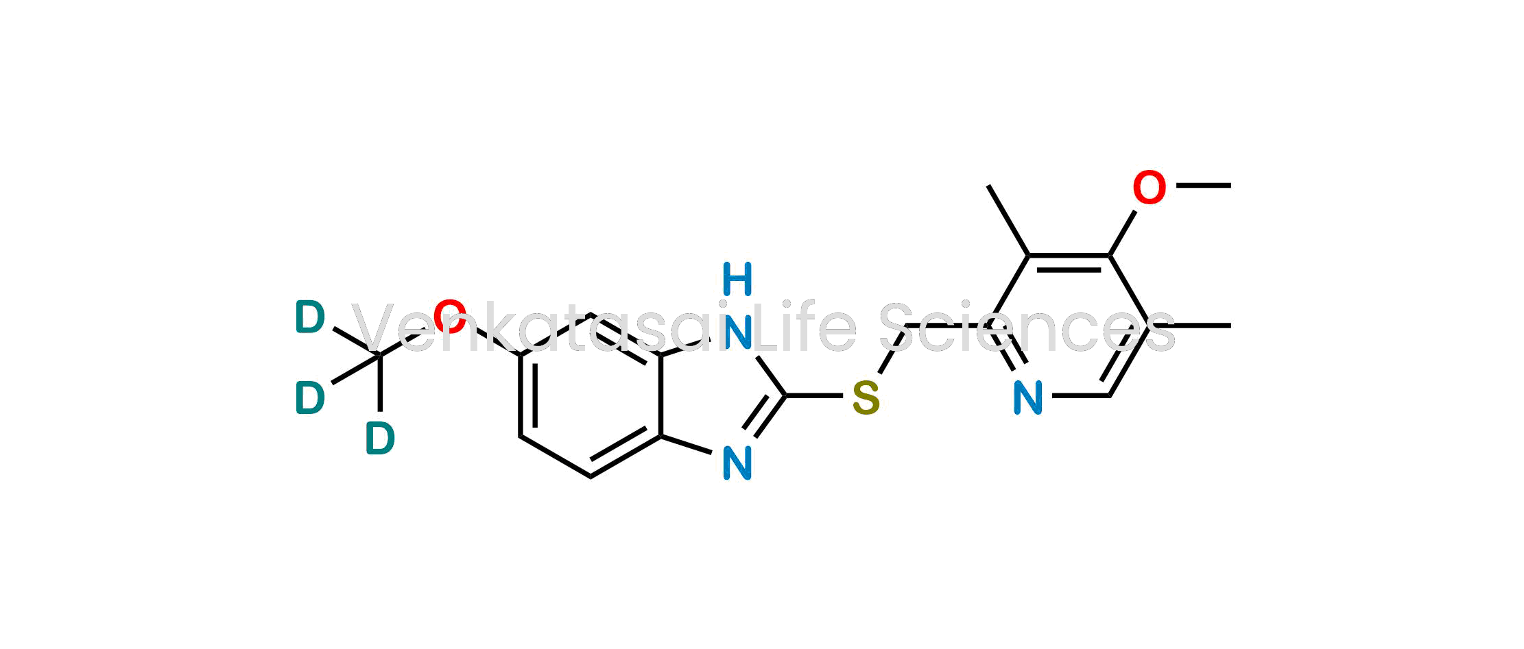 6-(methoxy-d3)-2-(((4-methoxy-3,5-dimethylpyridin-2-yl)methyl)thio)-1H-benzo[d]imidazole