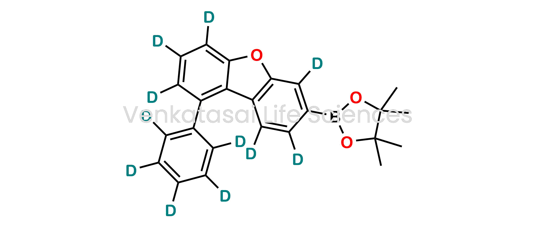 4,4,5,5-tetramethyl-2-(9-(phenyl-d5)dibenzo[b,d]furan-3-yl-1,2,4,6,7,8-d6)-1,3,2-dioxaborolane
