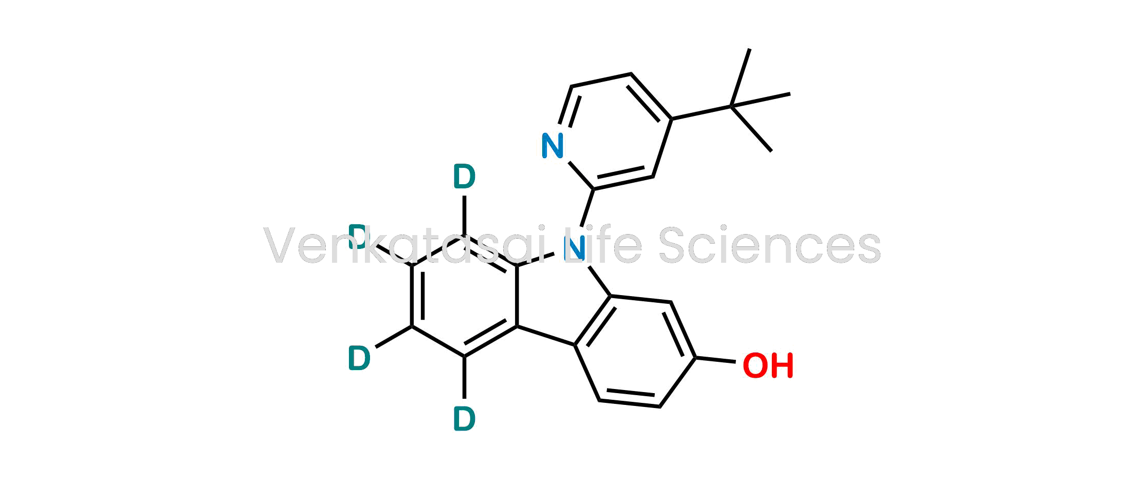 9-(4-(tert-butyl)pyridin-2-yl)-9H-carbazol-5,6,7,8-d4-2-ol