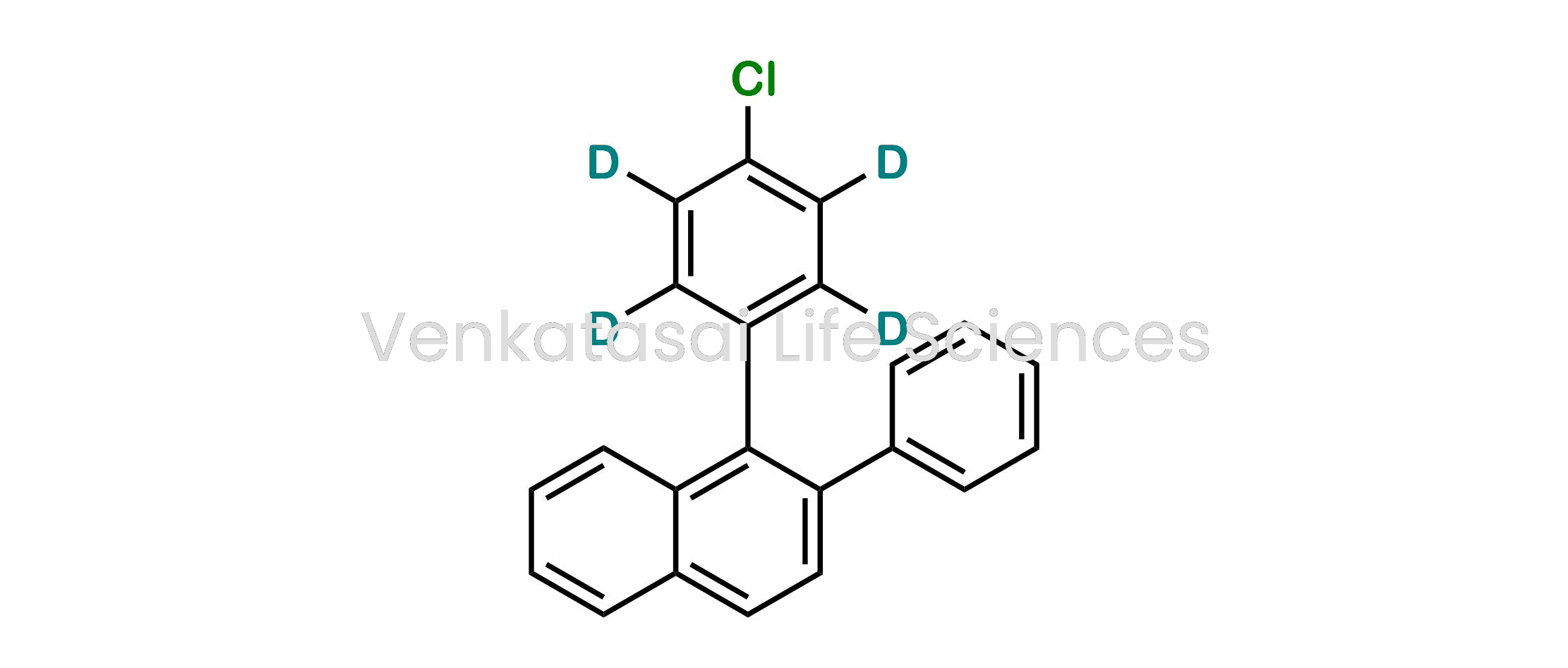 1-(4-chlorophenyl-2,3,5,6-d4)-2-phenylnaphthalene