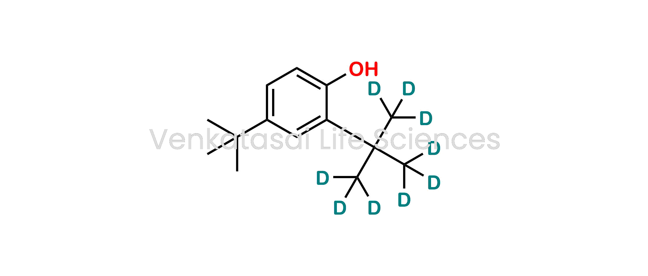 4-(tert-butyl)-2-(2-(methyl-d3)propan-2-yl-1,1,1,3,3,3-d6)phenol